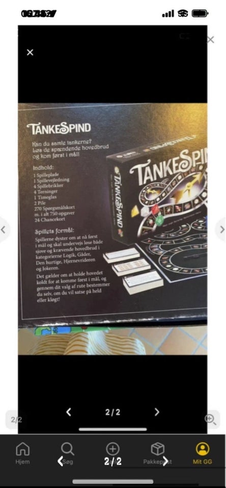 Tankespind , brætspil