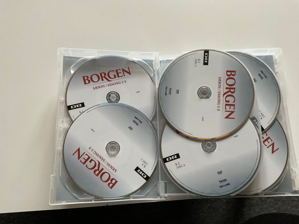 Borgen, DVD, TV-serier