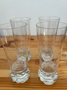 Glas 4 drinksglas i krystal