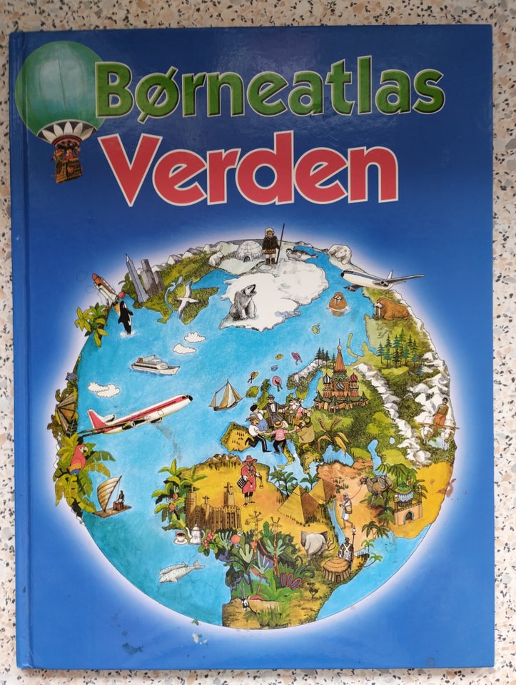 Bøger og blade, Børneatlas verden