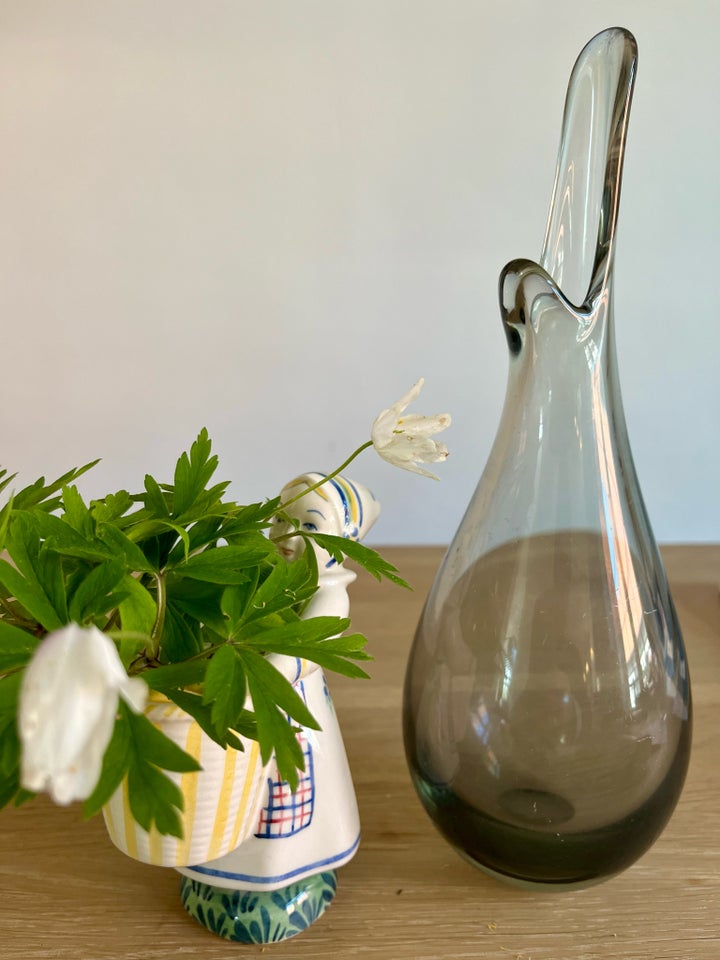 Glas Vase / Næbvase / Akva