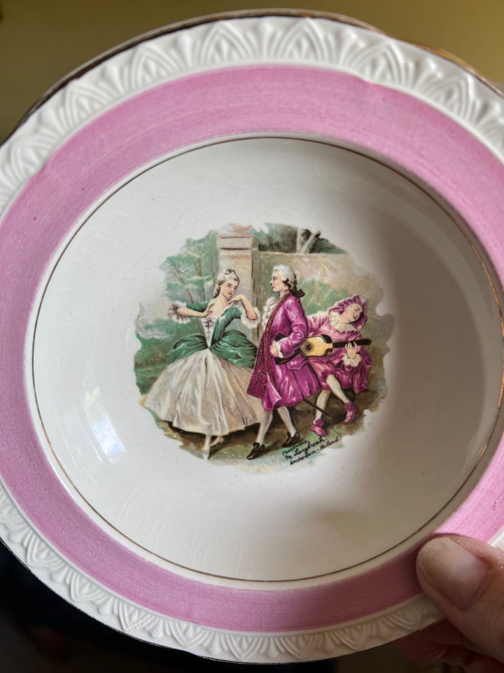 Porcelæn, Desserttallerken,