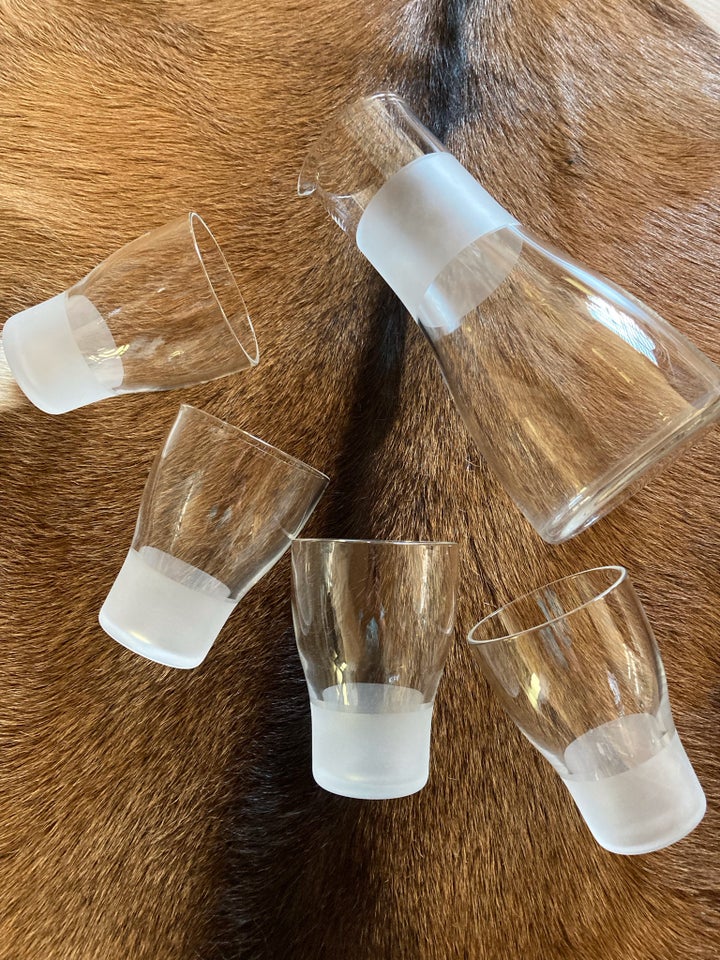 Glas Cocktailglas med kande