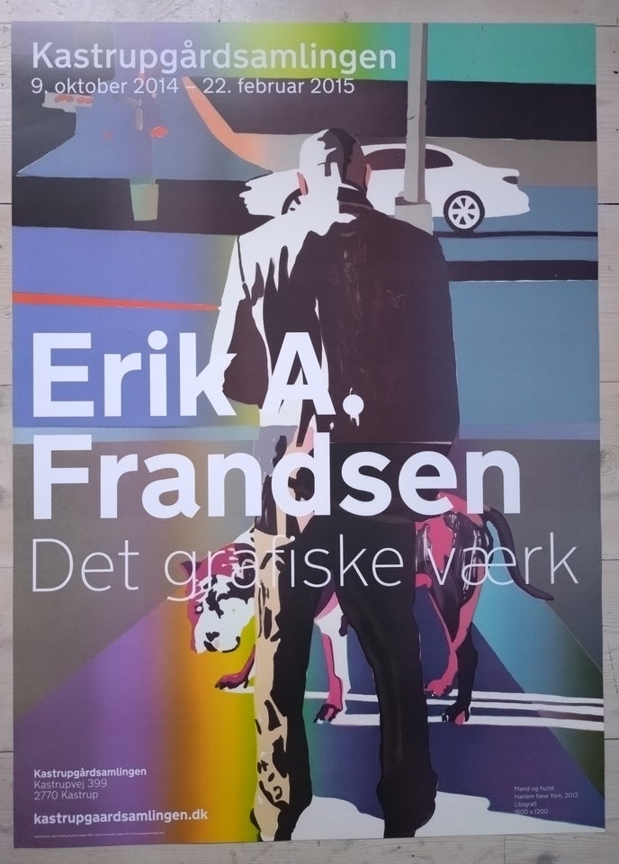 Udstillingsplakat Erik A