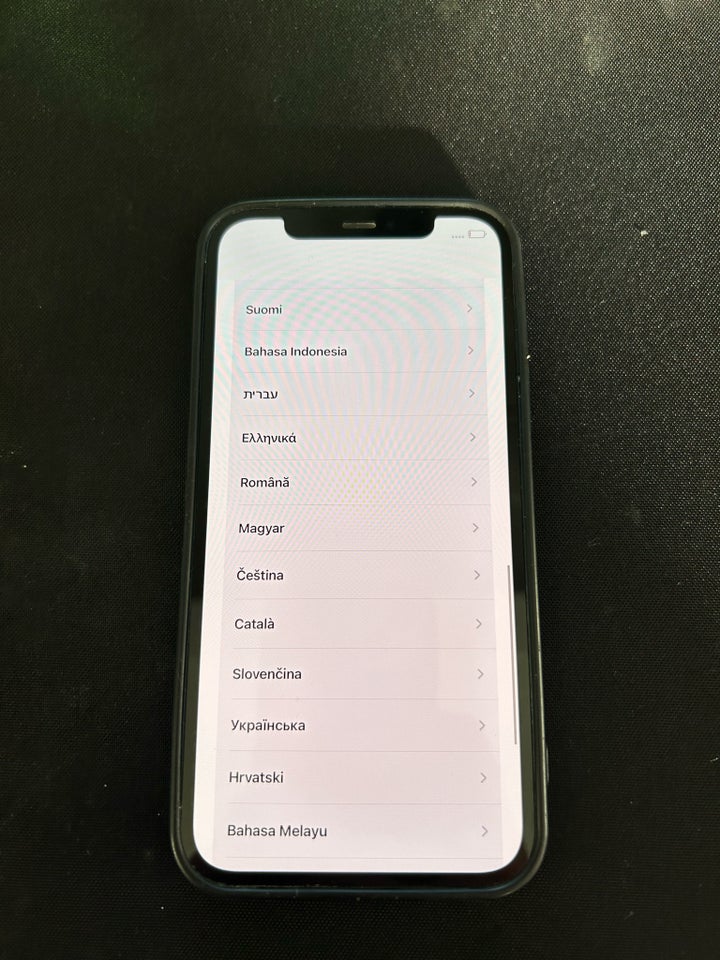 iPhone 12, 128 GB, sort