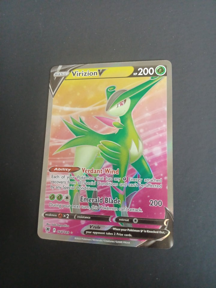 Samlekort Pokemonkort Virizion