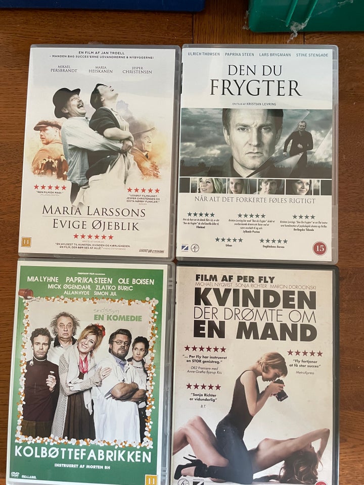 Diverse DVD, HD DVD, andet