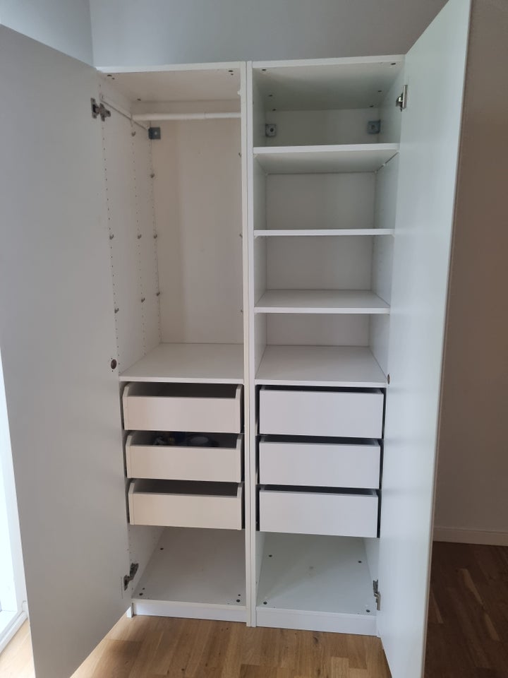 Garderobeskab, Ikea, b: 100 d: 60 h: