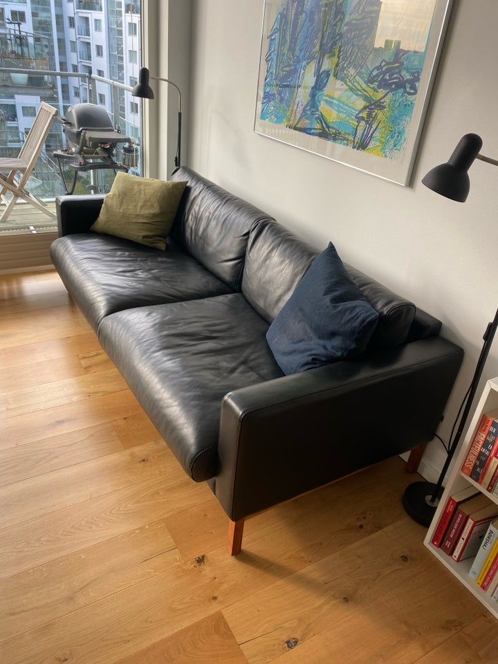 Sofa, læder