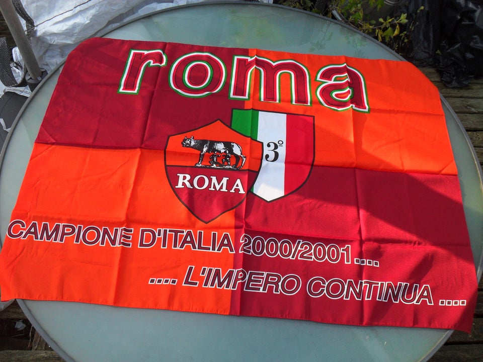 Andet, BANNER ROMA FODBOLD FLAG