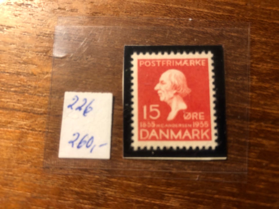 Danmark, postfrisk, 226