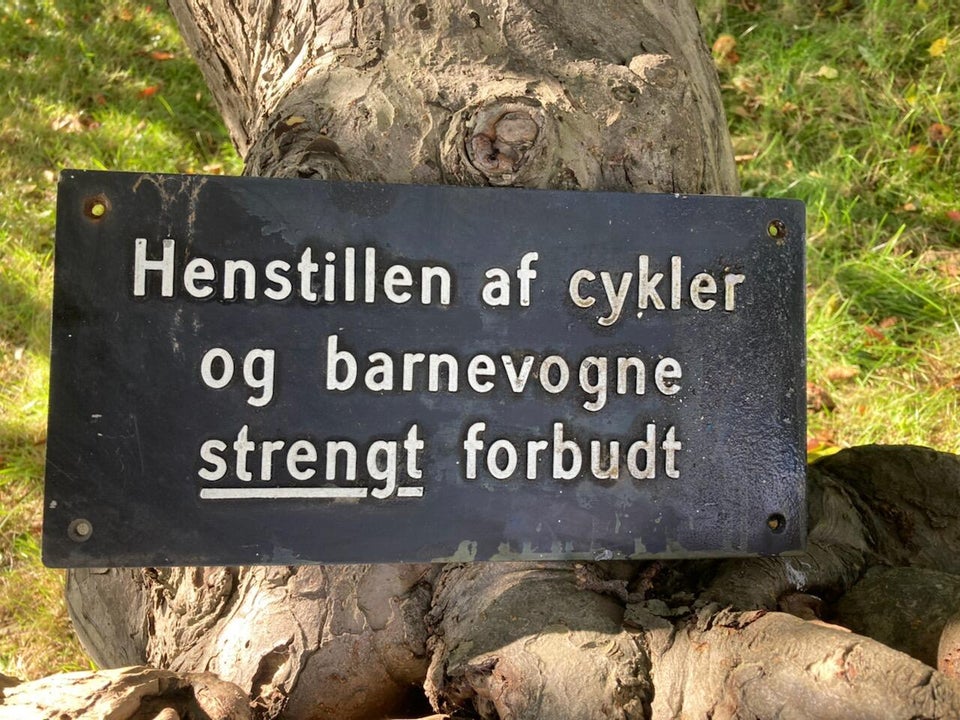 Skilte, Henstilling af cykler og