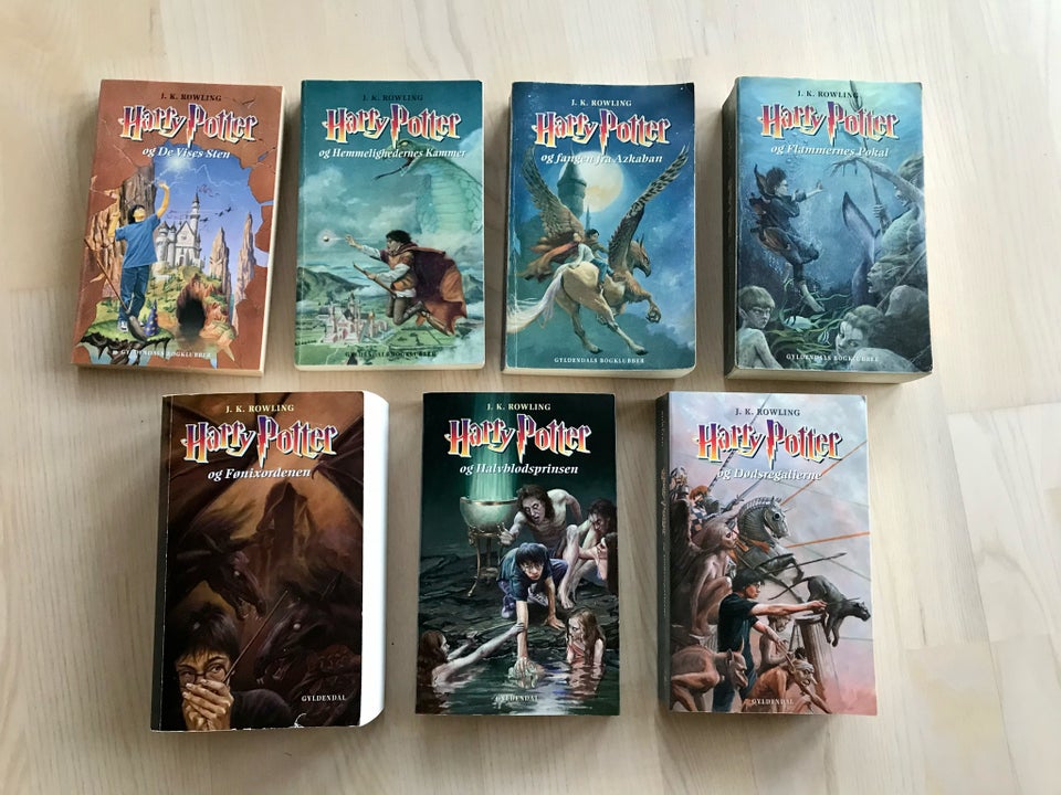 Harry Potter 1-7, J. K. Rowling ,