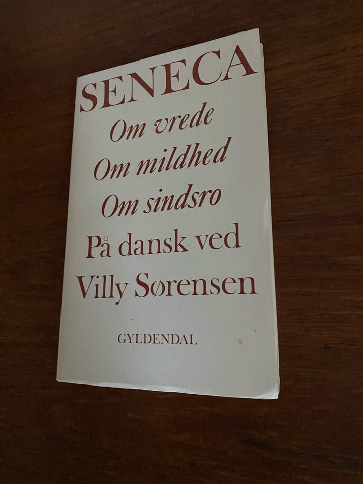 Om vrede, om mildhed, om sindsro