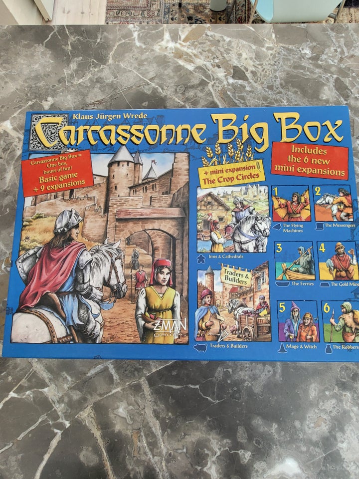 Carcassonne Big Box Familiespil