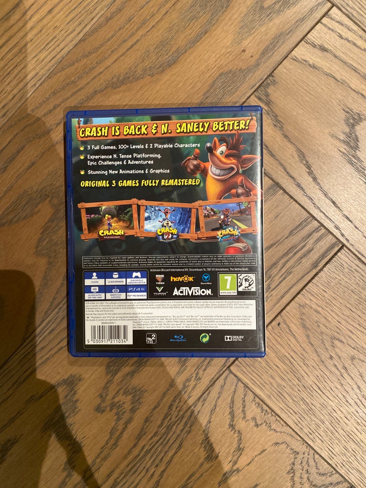 Crash Bandicoot, PS4