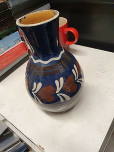 Keramik Vase Abbednæs potteri