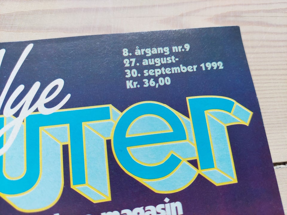 Det nye Computer nr. 9 fra 1992,