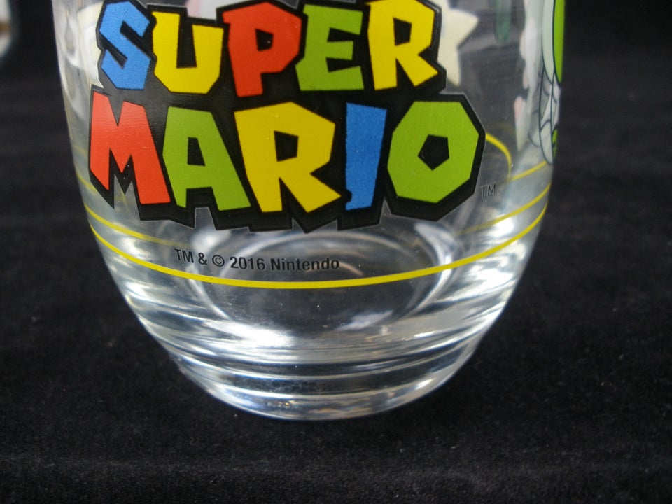 Glas Nintendo Mario Samlerglas