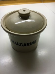 Stentøj Margarinekrukke AG WW