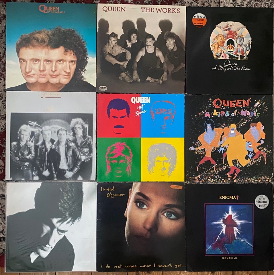 LP, Queen New Order , Sinead O