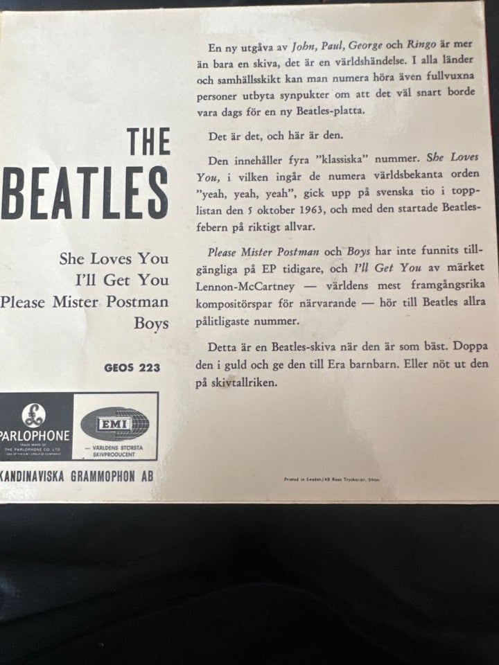 Single, The Beatles