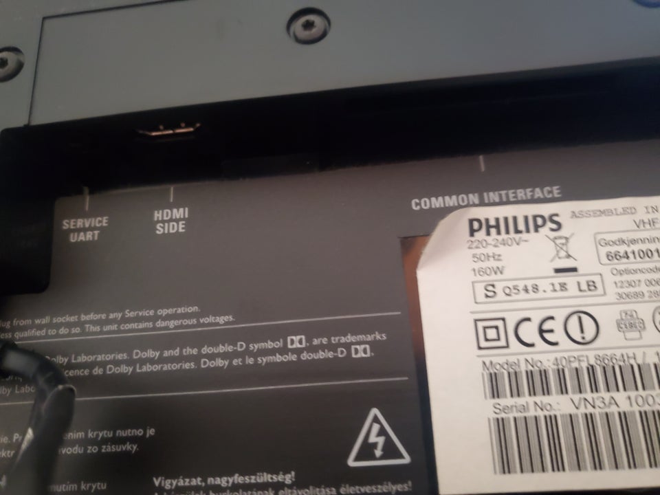 Philips, 40pfl8664h, 40"