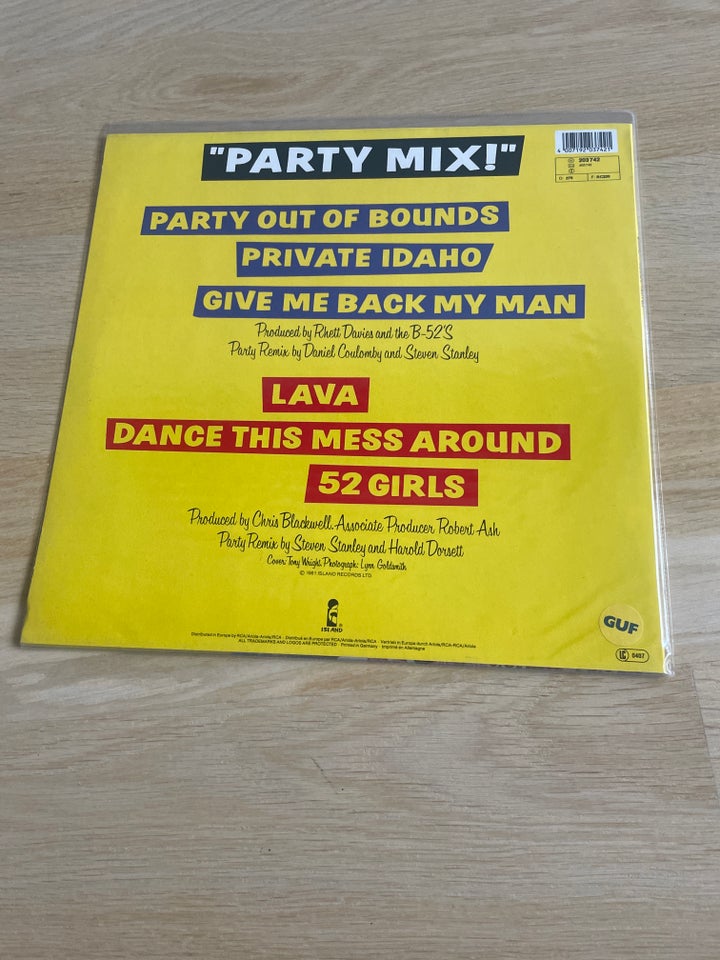 LP, B52, Party Mix