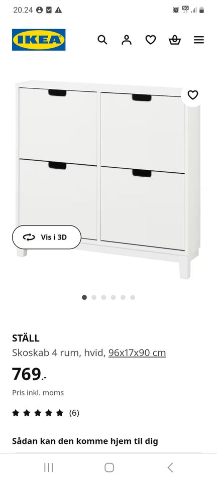 Skoskab, Ikea ställ