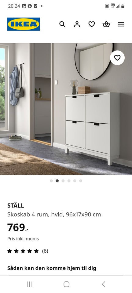 Skoskab, Ikea ställ