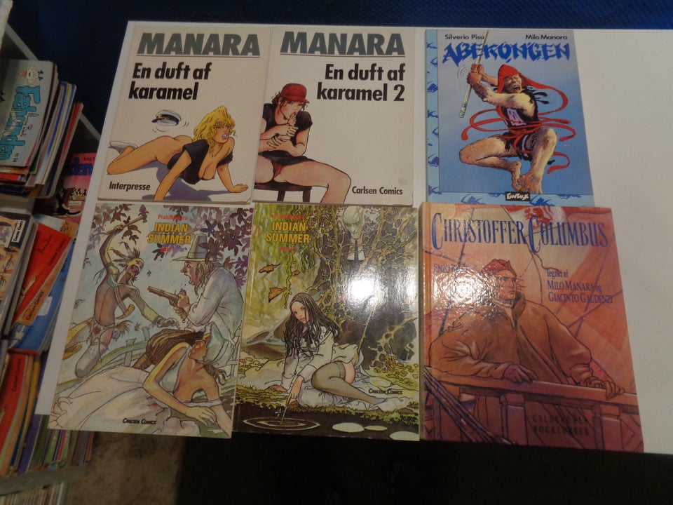 Manara samling, Tegneserie