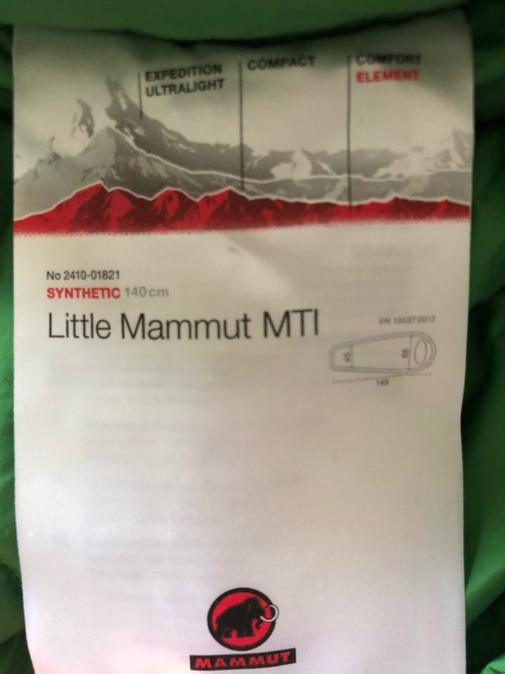 Sovepose, Little Mammut