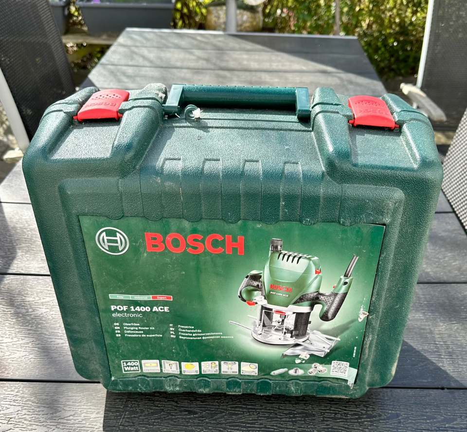 Overfræser, Bosch POF 1400 ACE