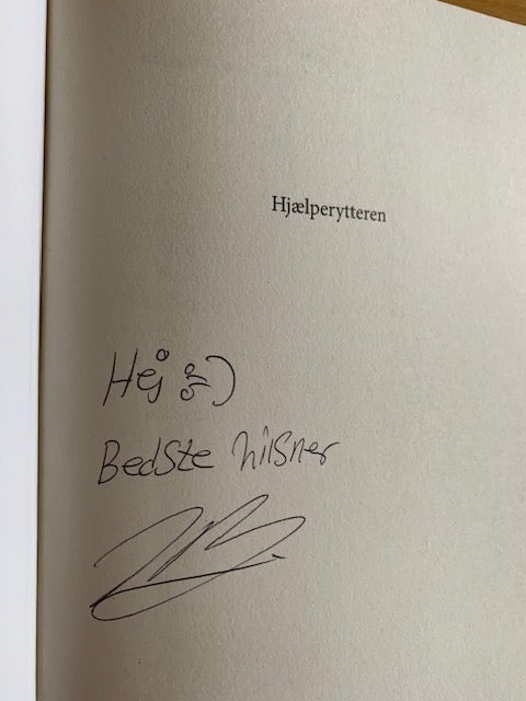 Lars Bak Hjælperytteren SIGNERET,