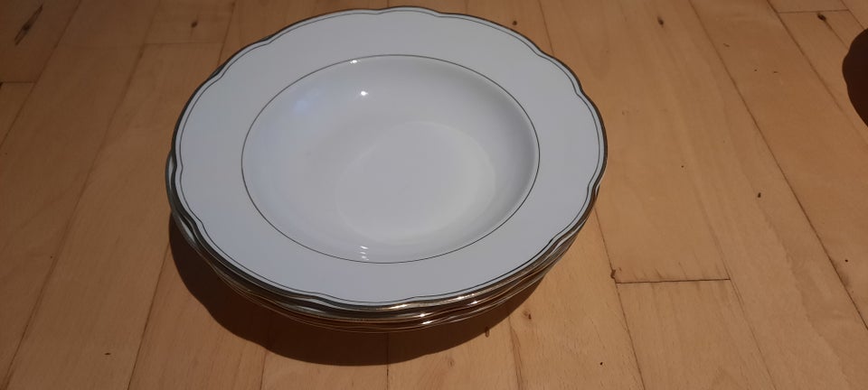 Porcelæn, Tallerkensæt