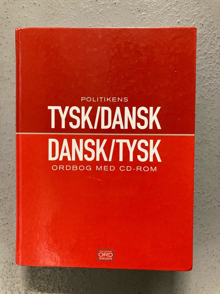 Tysk/dansk - dansk/tysk ordbog,