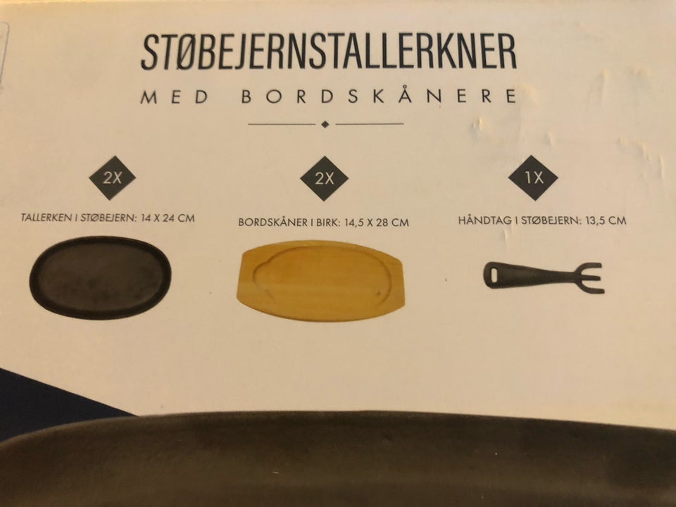 Tilbehør, Jern tallerken