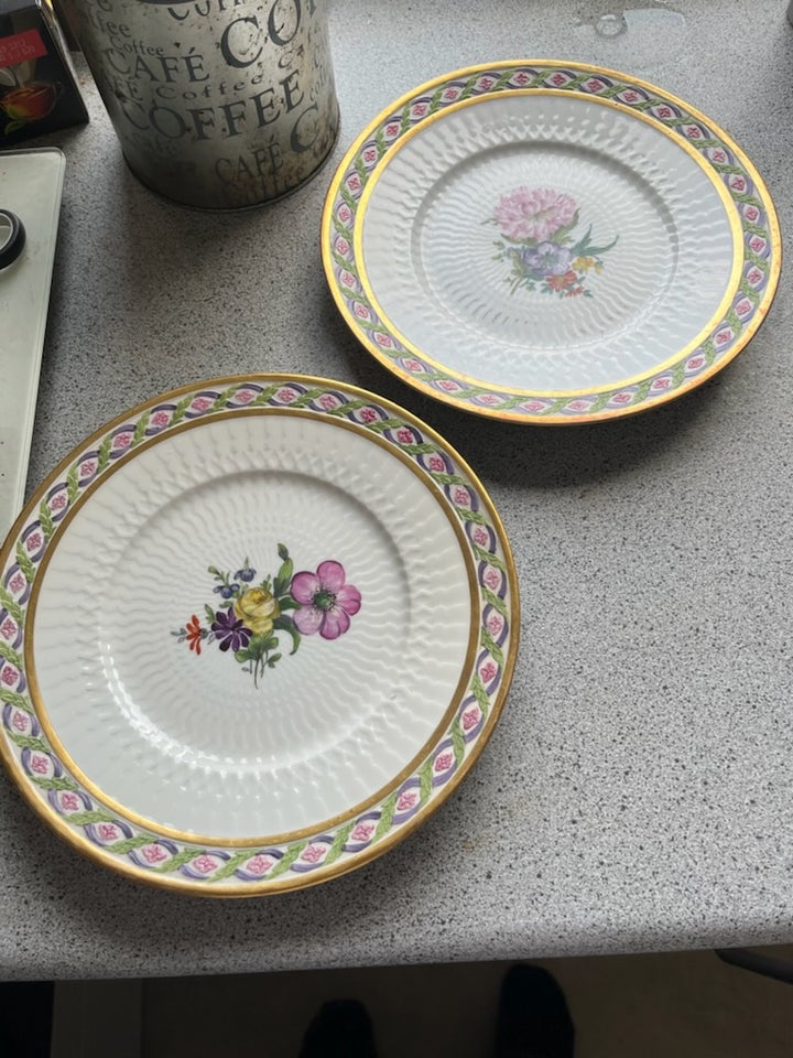 Porcelæn Tallerken Royal