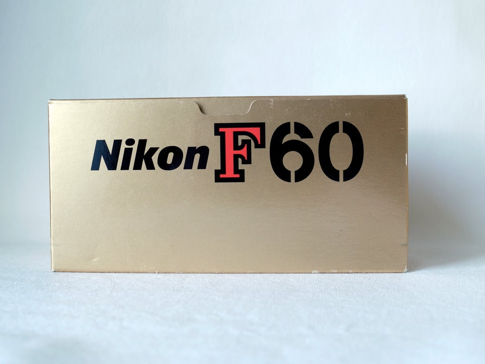 Nikon, F60, spejlrefleks