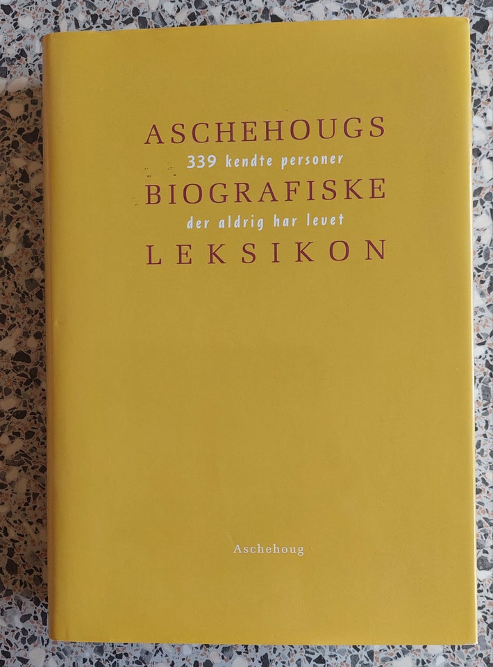 Aschehougs biografiske