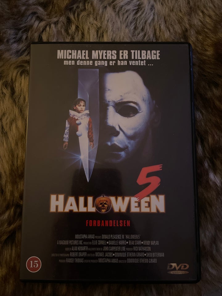 Halloween 5, DVD, gyser