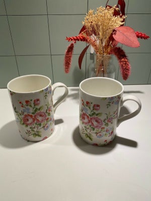 Porcelæn 2 x kopper Cath Kidstin -