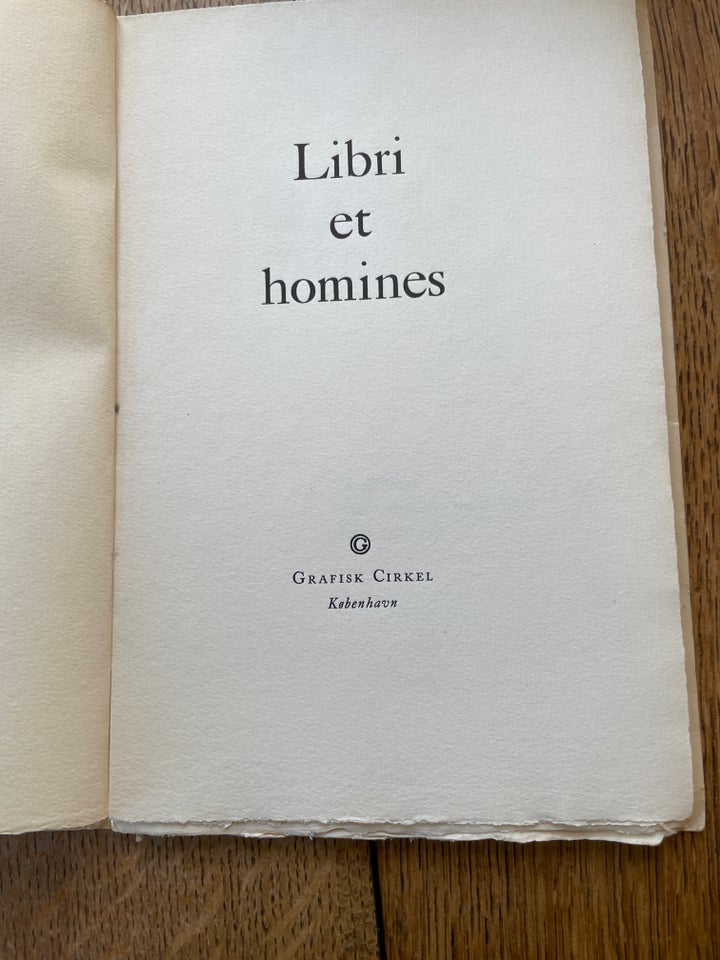 Libri et homines, v/ Grafisk