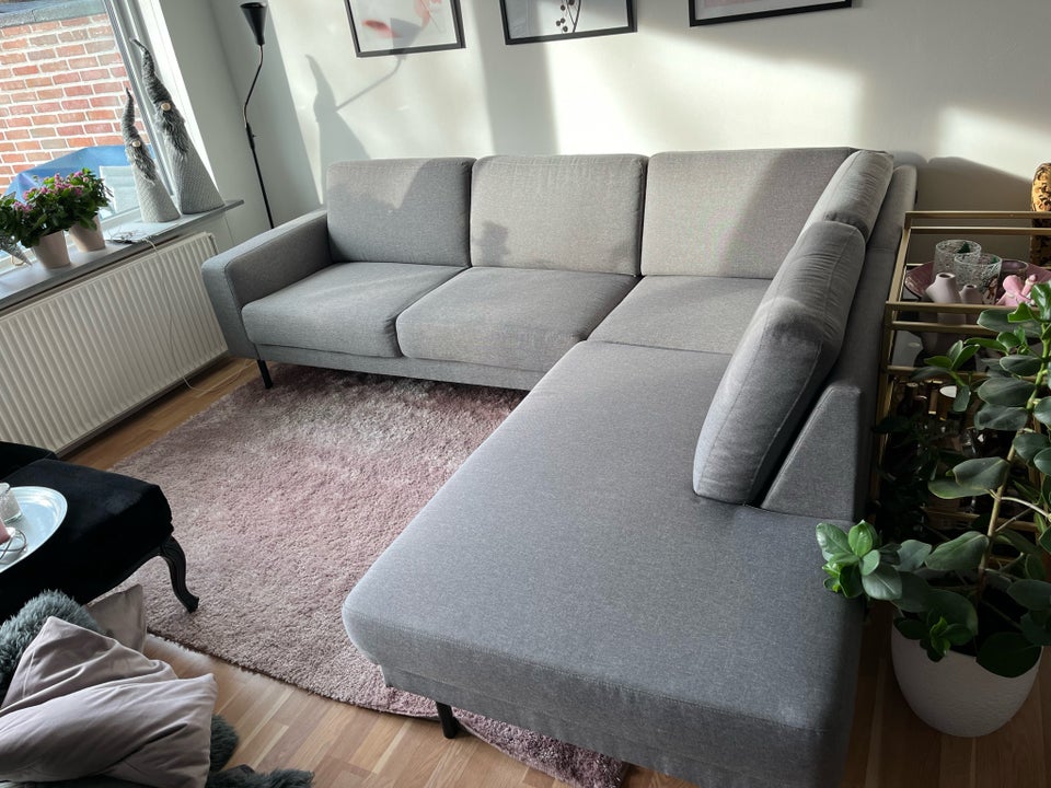 Hjørnesofa, polyester, 5 pers.