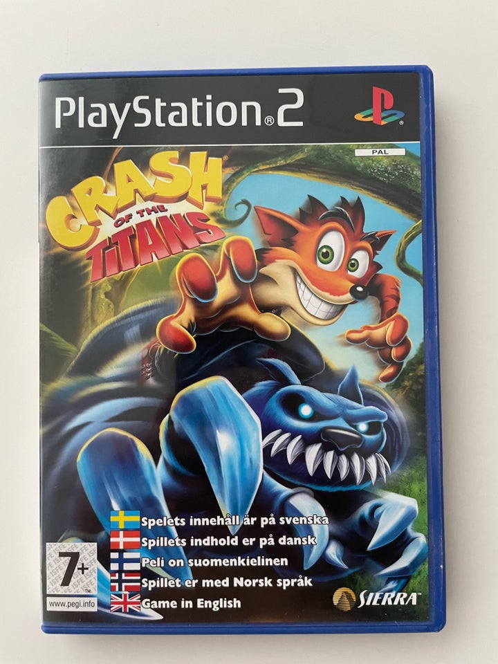 Crash of the Titans, PS2, adventure