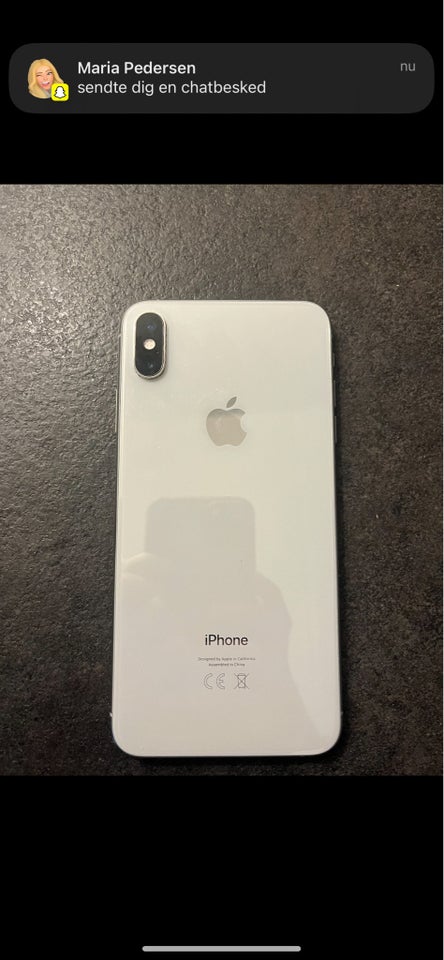 iPhone XS Max, 64 GB, hvid