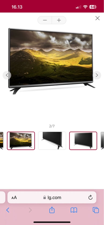 LED, LG, 43"