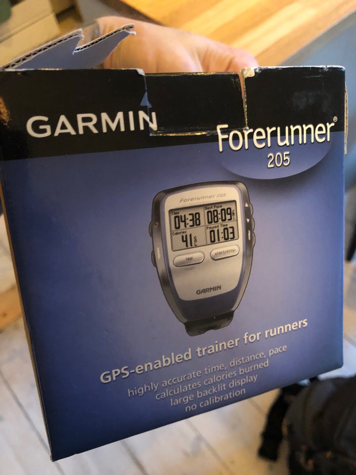 Løbeur, Garmin forerunner 205,