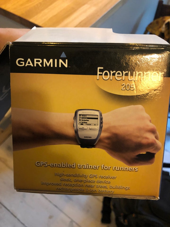 Løbeur, Garmin forerunner 205,