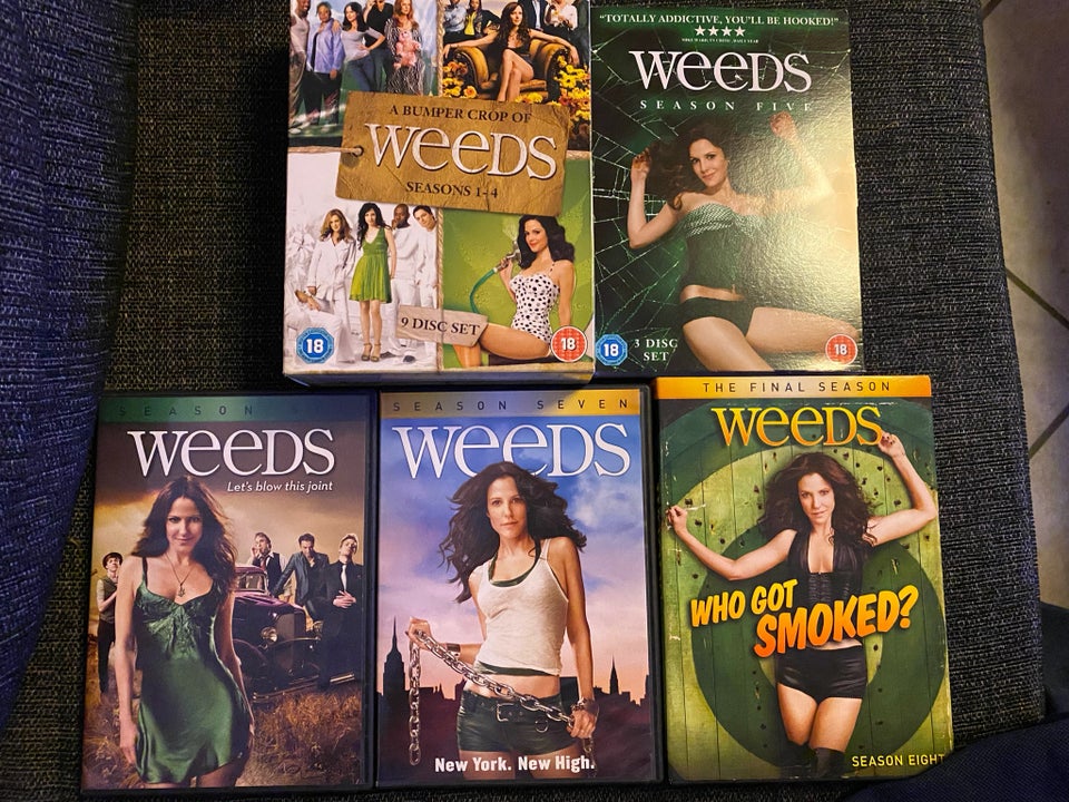 Weeds, DVD, TV-serier